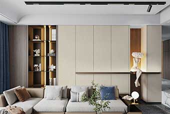 富阳北欧风格-客厅