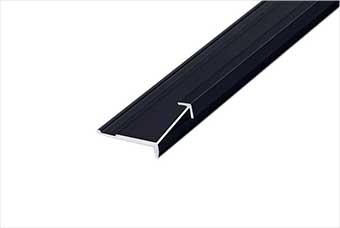 富阳航空纤维墙咔铝合金阳角线（哑黑氧化）