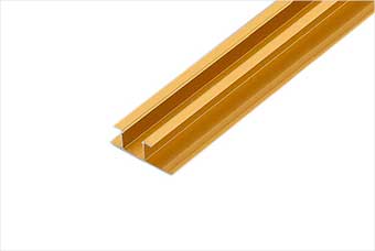 富阳航空纤维墙咔铝合金带灯中条（钛金氧化）