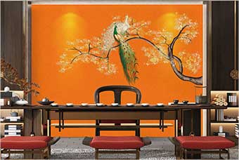 富阳森佰汇航空纤维墙咔（春花秋月）