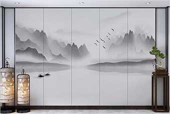 富阳森佰汇航空纤维（山水画系列）