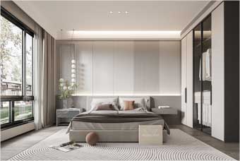 富阳卧室空间案例